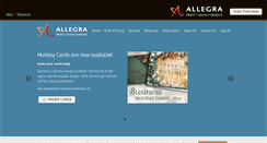 Desktop Screenshot of allegradulles.com